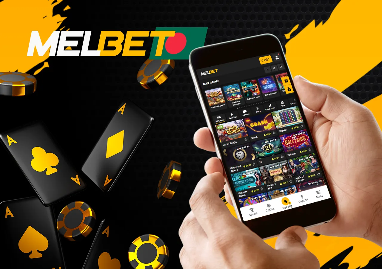 Modern gambling with intuitive interface at Melbet Casino