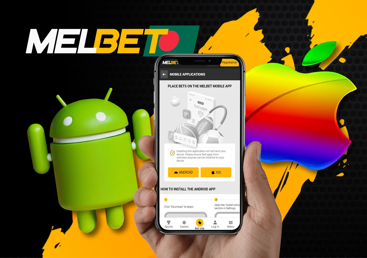 Play and have fun at casinos anywhere thanks to the MelBet mobile app